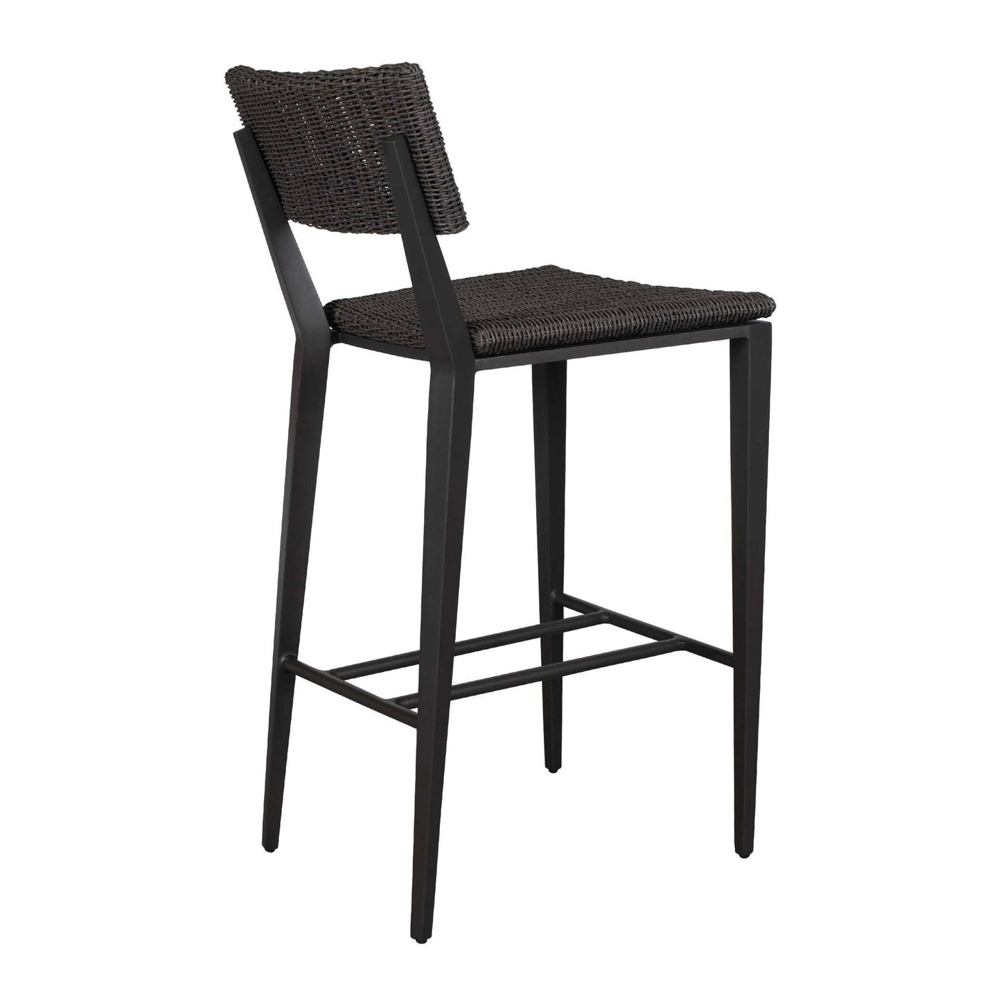 Calbas - Outdoor Bar Stool - Java Black