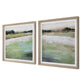 Vivid Vista - Framed Prints (Set of 2) - Green