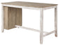 Skempton - Rectangular Counter Table With Storage - White