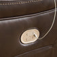 Dunleith - Zero Wall Recliner w/PWR HDRST - Chocolate