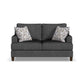 Cole - Fabric Stationary Loveseat