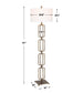 Link - Brushed Gold Floor Lamp