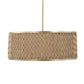 Pinchot - 4 Light Rattan Drum Pendant - Brown
