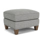 Allison - Fabric Ottoman