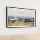 Above - The Lakes Framed Landscape Print - Gray