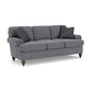 Moxy - Fabric Sofa, T-Shaped Seat Cushion, Rolled Arms