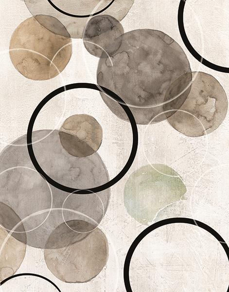 Bubbles II By Carol Robinson (Framed Small) - Gray