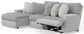 Abraxas - 3 Piece Reclining Sectional