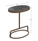 Jessenia - Stone Accent Table - Dark Gray