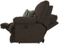 Lenny - Power Lay Flat Reclining Console Loveseat
