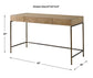 Aristotle - Natural Wood Modern Desk