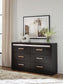 Brizmore - Six Drawer Dresser - Black