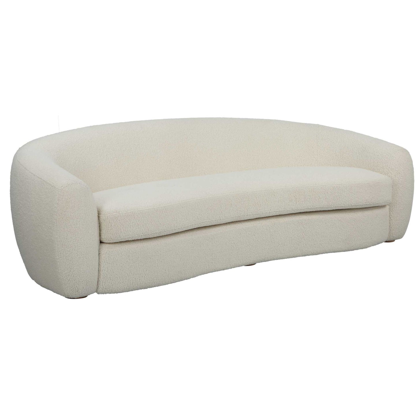 Capra - Art Deco White Sofa