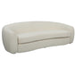 Capra - Art Deco White Sofa