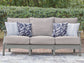 Cove Beach - Sofa With Cushion - Gray
