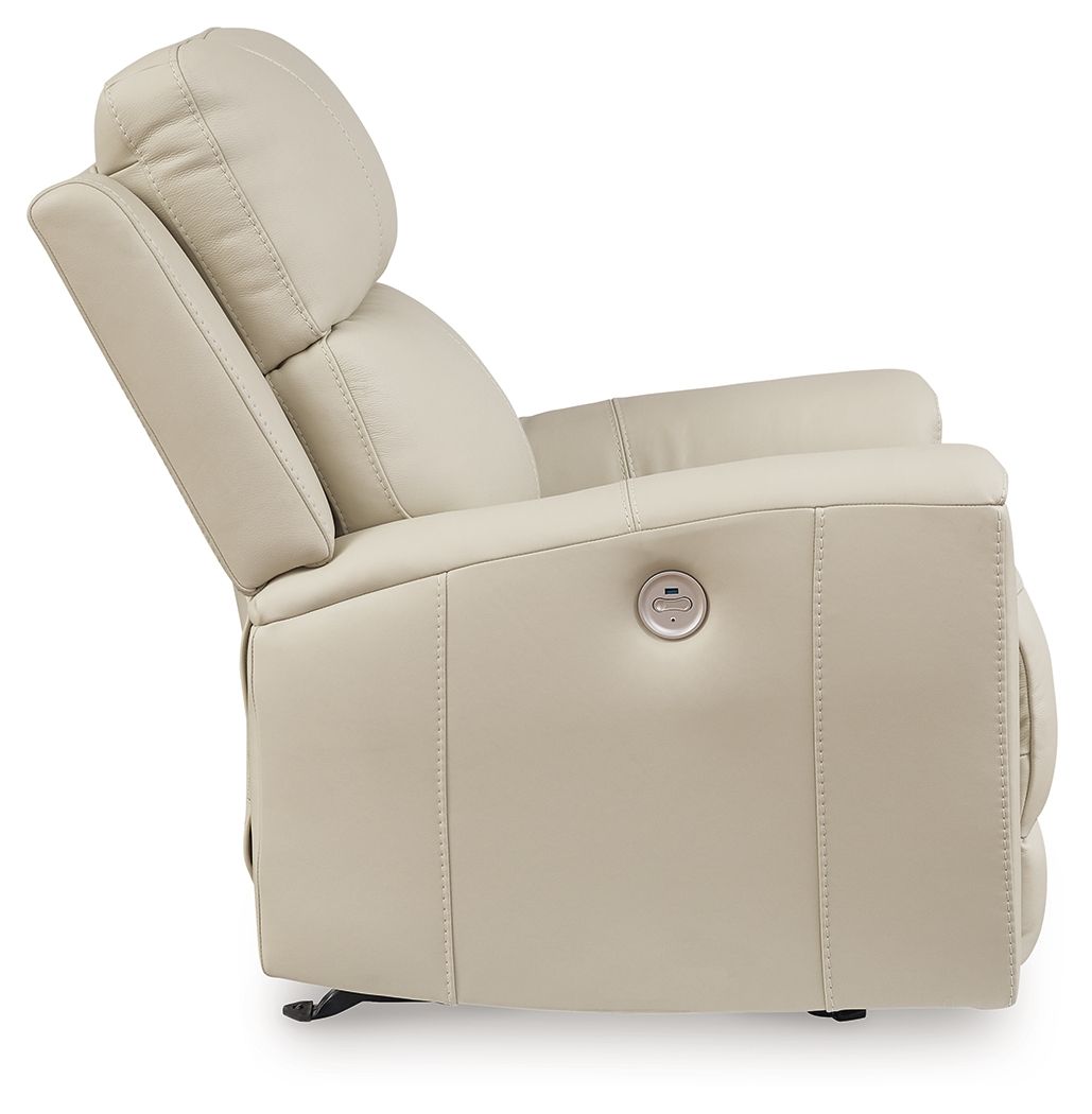 Dahlmoore - Power Rocker Recliner - Almond