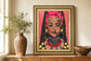 22x26 Ornament Empress II By Annie Warren - Pink