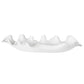 Ruffled Feathers - Modern Bowl - White