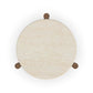 Verona - Accent Table - Beige / Dark Brown