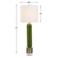 Aspis - Glass Table Lamp - Green