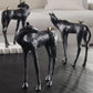 Hello Friend - Horse Sculpture - Black