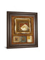 White Diamond By Jenny Siekmann - Framed Print Wall Art - Bronze