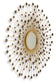 Morwenna - Accent Mirror - Bronze / Gold Finish