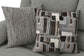Quinn - 3 Piece Reclining Sectional With 4 Reclining Seats, Storage Arms, Storage Console With Lights, And Drop Down Table - Nature