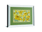 Yellow Roses By Silvia Vassileva Mirrored Frame - Yellow
