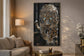 Starlit Sovereign II Tempered Glass With Foil & Rhinestones - Black / Gold