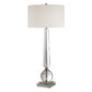 Crista - Crystal Lamp - Pearl Silver