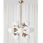 Droplet - 16 Light Sputnik Chandelier