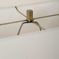 Turning - Point Travertine Table Lamp