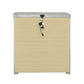 Modern Play - Nightstand With Charging Station - Natural White