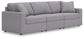 Modmax - Straight Sectional - Granite