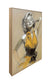 Golden Muse II Hand-Embellished Canvas In Frame - Gold / Beige