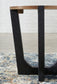 Hanneforth - Round End Table - Brown