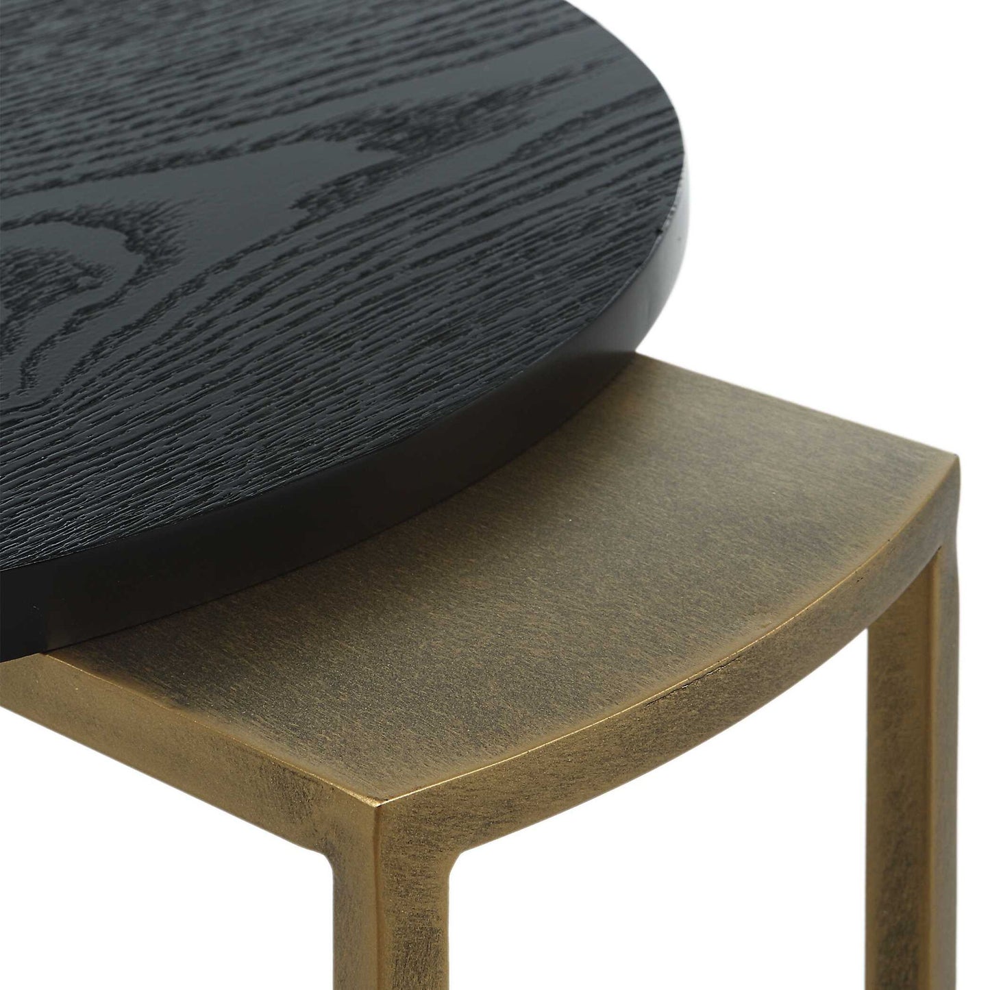 Aztec - Wood Nesting Tables (Set of 2)