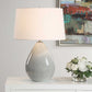 Moray - Glaze Table Lamp - Gray