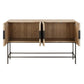 Lunar - 4 Door Elm Wood Cabinet