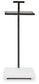 Mannill - Accent Table - Black / White