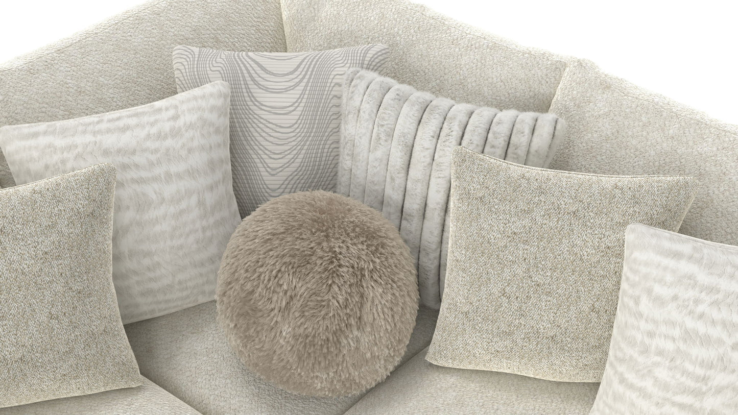 Ritzy - Modular Sofa And Included Cocktail Ottoman