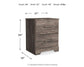 Ralinksi - Two Drawer Night Stand - Gray