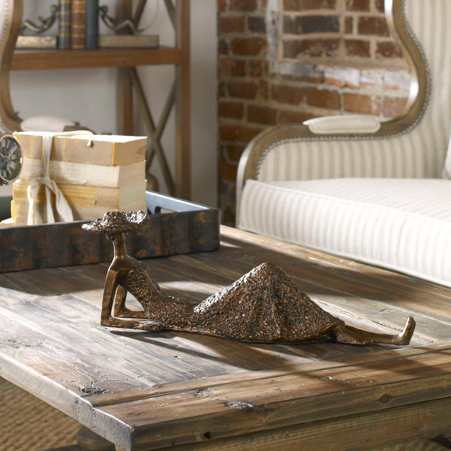 Summer Days - Sculpture - Antique Bronze