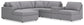 Modmax - Sectional - Granite