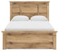 Makidern - Panel Storage Bed With 2 Under Bed Storage Units