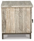Laddford - Accent Cabinet - Shelf - Whitewash