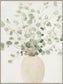 Soft Grove II Hand-Embellished Canvas In Frame - Ivory / Sage