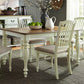 Cumberland Creek - Rectangular Leg Table - White