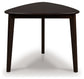Mallenette - Triangle Dining Room Table - Merlot